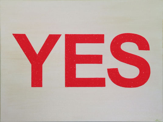 Glittering Yes by Camomile Hixon